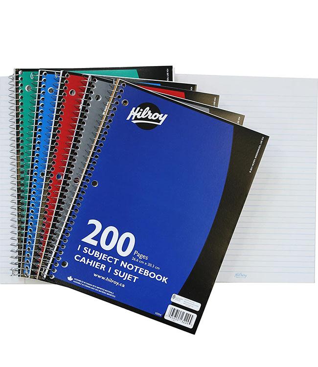 NOTEBOOK HILROY 200 PG SP